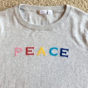 Size small Gap peace sweatshirt